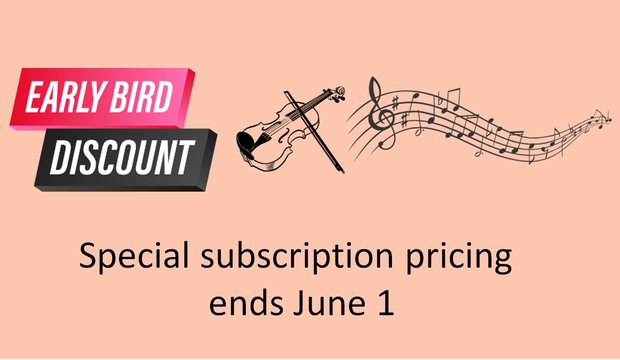Key image for: Early-Bird Season Tickets: by June 1st!